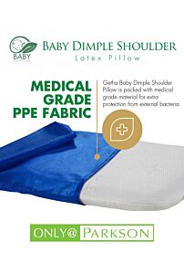 GETHA BABY DIMPLE SHOULDER LATEX PILLOW