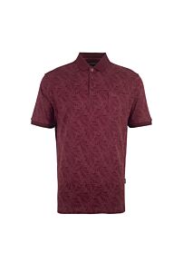 IDEXER FLORAL PRINTING MEN'S POLO T-SHIRT [REGULAR FIT]