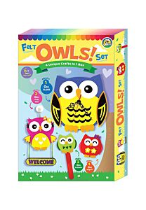 FELT 4-IN-1 OWLS BOX SET