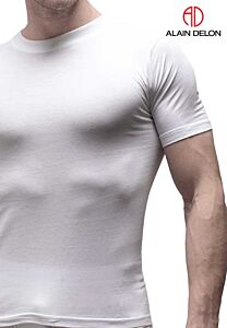 2 IN 1 COMBED COTTON ROUND NECK TEE