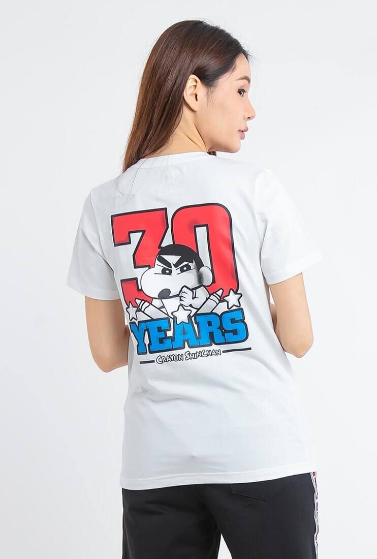 FOREST X SHINCHAN 30TH ANNIVERSARY SIGNATURE ROUND NECK TEE