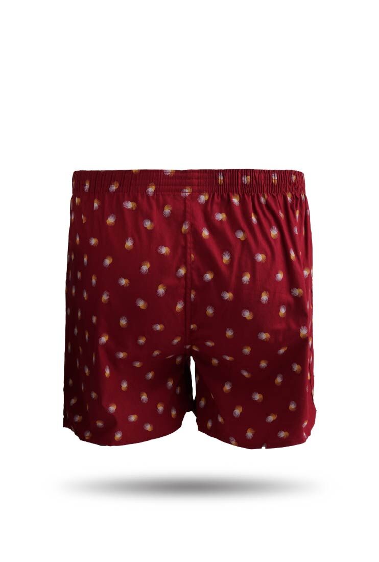 2 IN 1 COTTON WOVEN BOXER