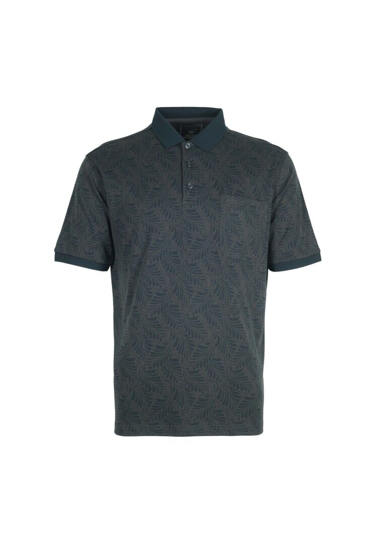 Parkson - IDEXER FLORAL PRINTING MEN'S POLO T-SHIRT [REGULAR FIT]