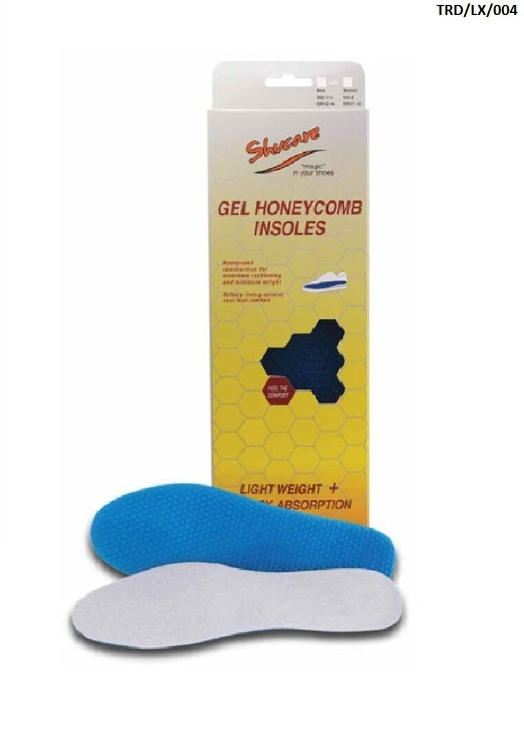 GEL INSOLE - HONEYCOMB SIZE M