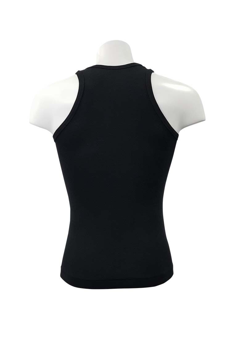 2 IN 1 COMBED COTTON SINGLET TEE