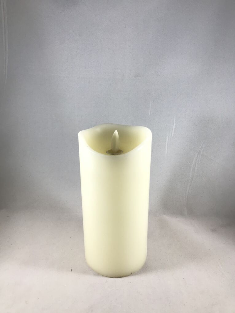 FLAMELESS LED FLICKERING BATTERY PILLAR WAX CANDLE (S)