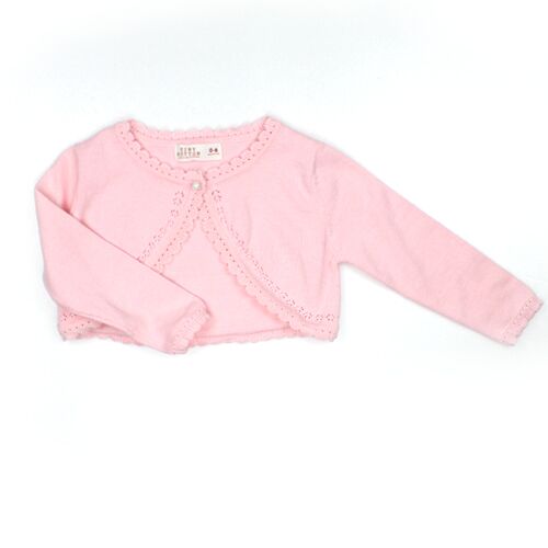 Pink Knit Cardigan For Toddler