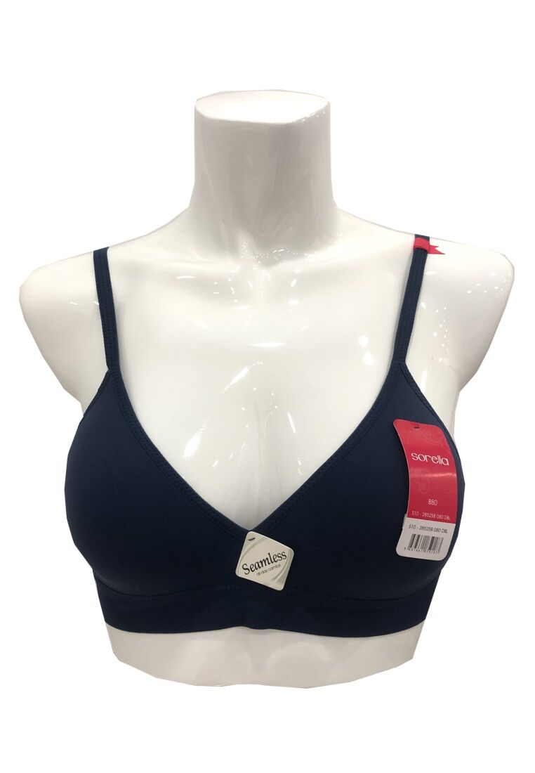 Sorella wireless bra B70 (32) BLK, Women's Fashion, New Undergarments &  Loungewear on Carousell