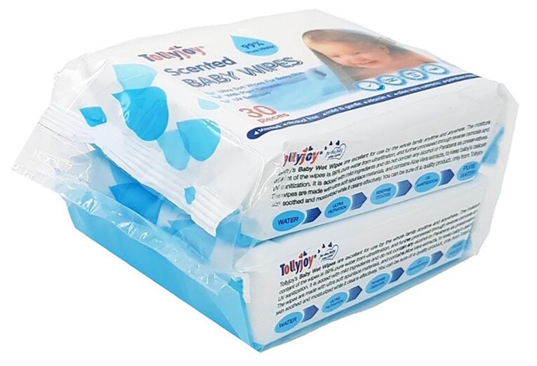 SCENTED WIPES 30'S X 2