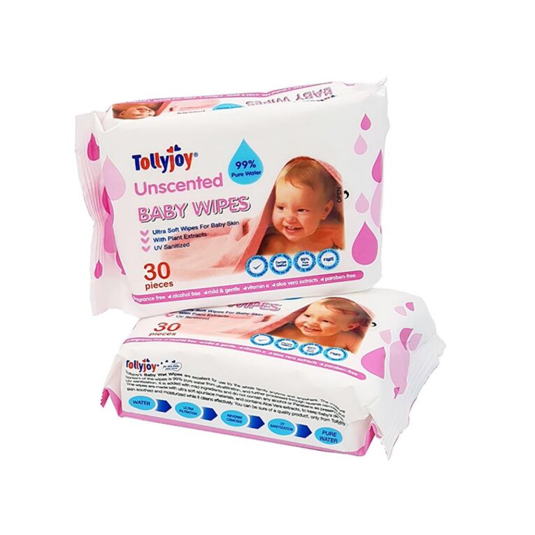 UNSCENTED WIPES 30'S X 2